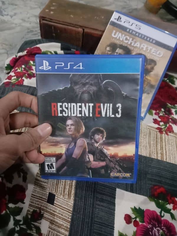 Uncharted Ps5, Resident Evil 3 Ps4 4