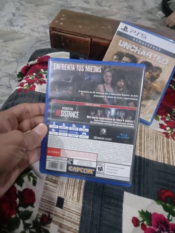 Uncharted Ps5, Resident Evil 3 Ps4 5