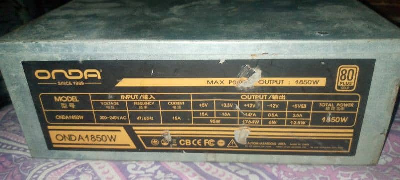 12 VOLTS HIGH POWER SUPPLY 150 AMP 1