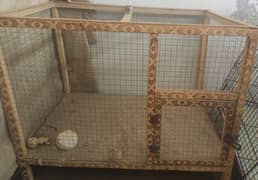 wood cage