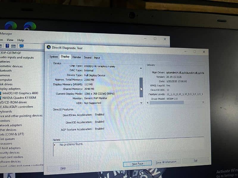 Lenovo Core i7 4th gen 10