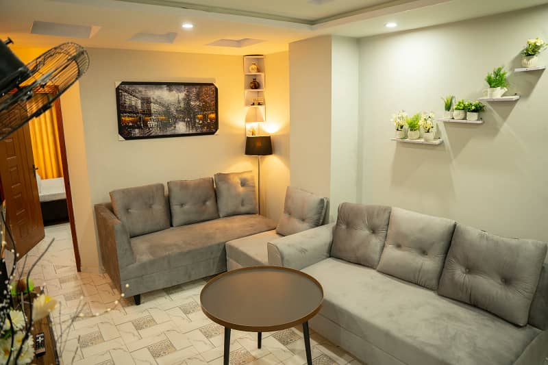 2 BHK furnished apartment daily stay in Islamabad 12