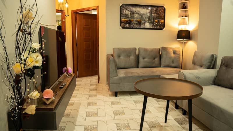 2 BHK furnished apartment daily stay in Islamabad 22