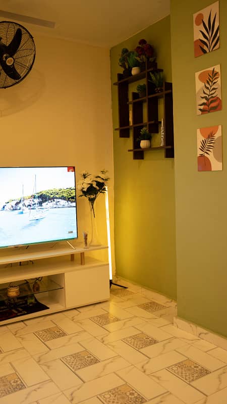 2 BHK furnished apartment daily stay in Islamabad 23