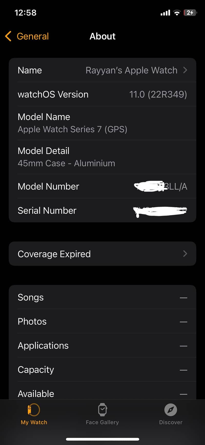 Apple Watch Series 7 Nike+Gps 1