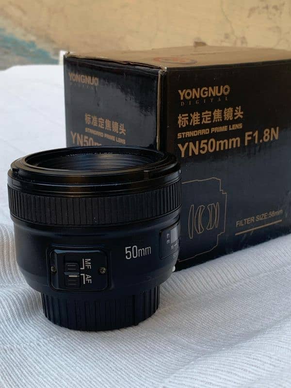 YONGNUO YN50mm F1.8N Lense 6
