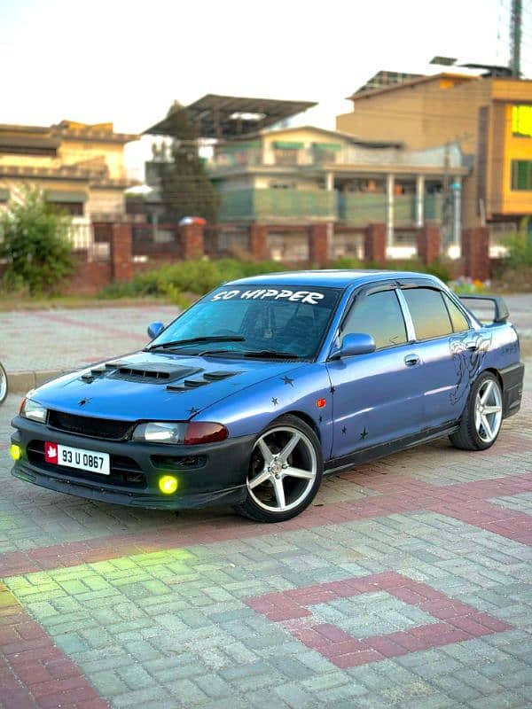 Mitsubishi Lancer fully modified 2