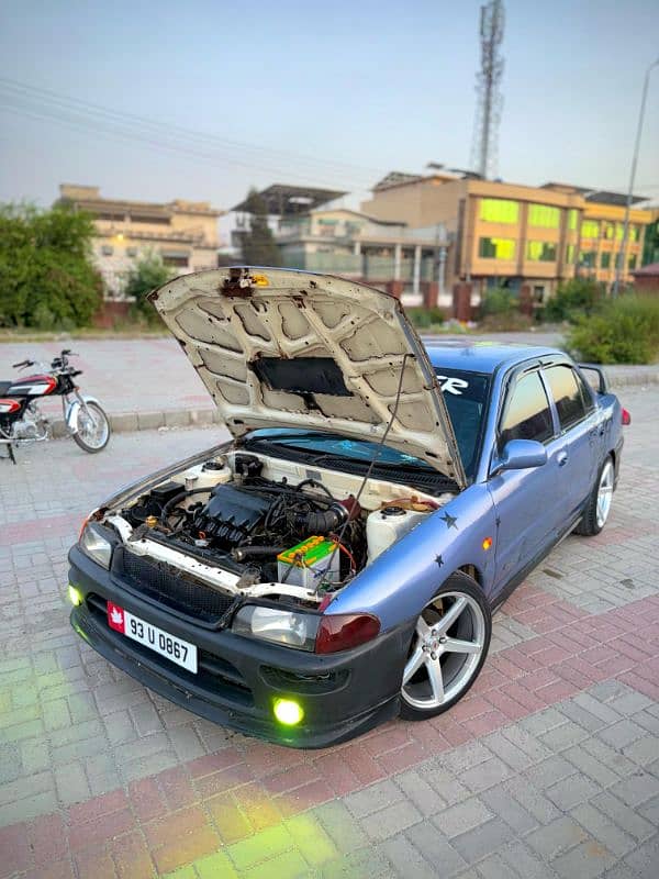 Mitsubishi Lancer fully modified 8