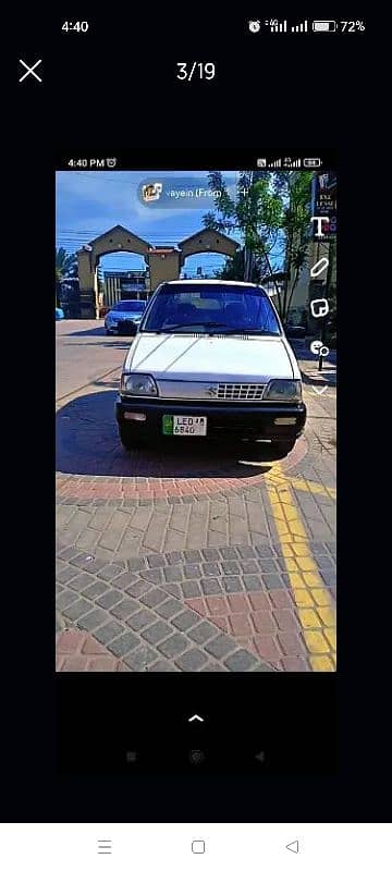 Suzuki Mehran VXR 2012, chill AC, allow wheel, sound, cal 03065746769 3