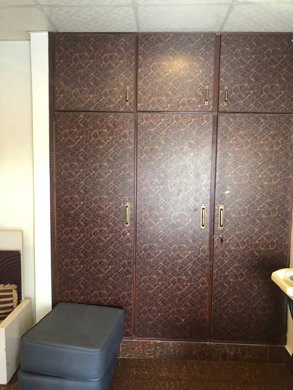 Fully Furnished Single Room With Bathroom, Peaceful N Secured, Line Sweet Water, Car Parking, Boundary Wall Project 2