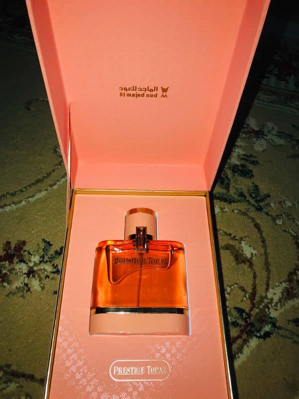 Almajed for Oud Prestige Topaz Perfume for Unisex Eau De Parfum 100ML 0