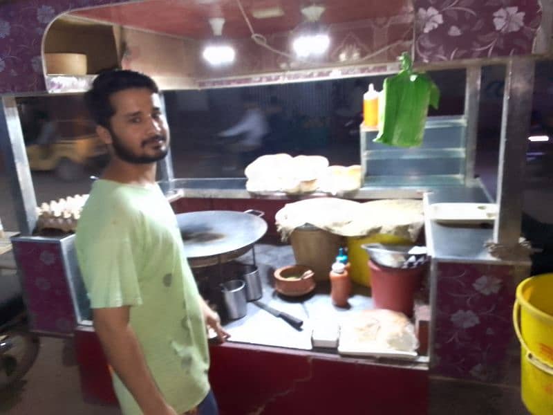 Burger Stall Cart for Sale 0