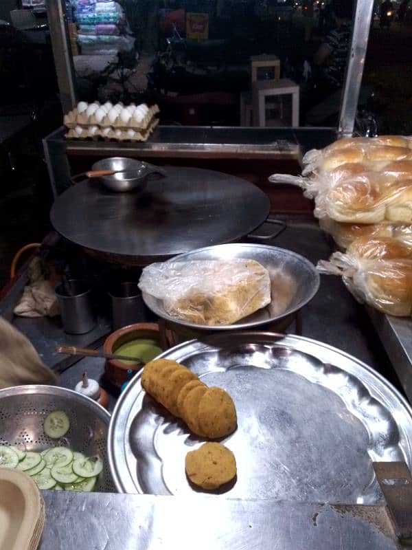 Burger Stall Cart for Sale 1