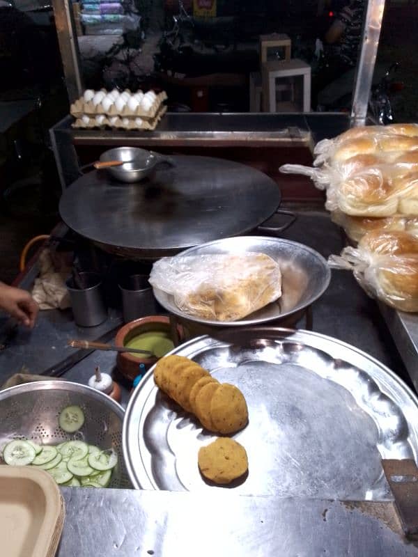 Burger Stall Cart for Sale 4
