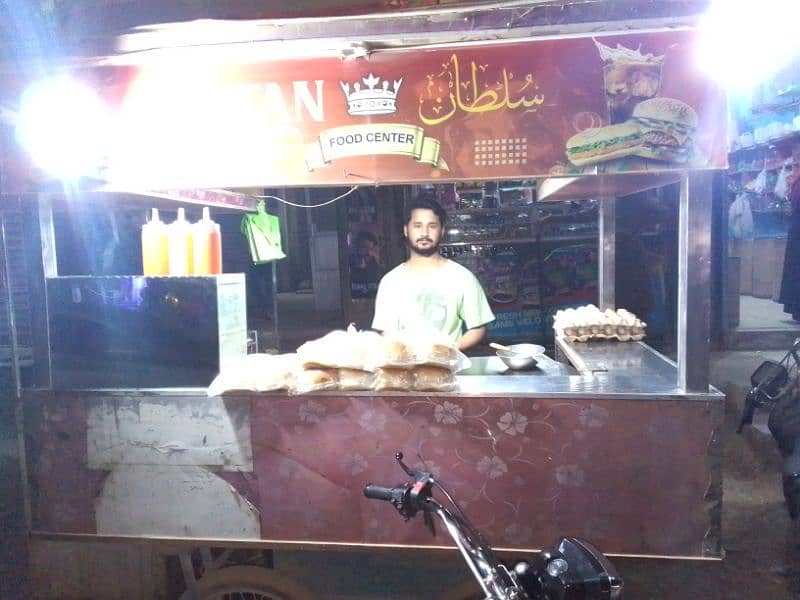 Burger Stall Cart for Sale 6