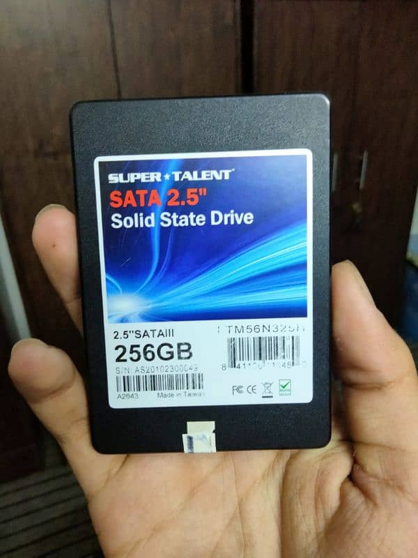 Super Talent 256gb ssd for sale 0