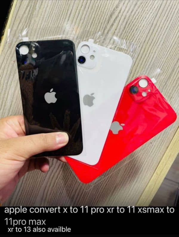 Iphone converted back glass all models 2