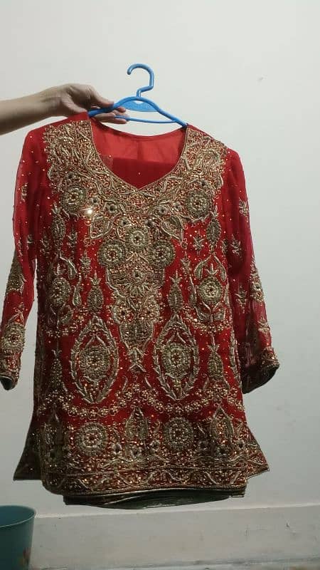 Bridal lehnga with jewellery 1