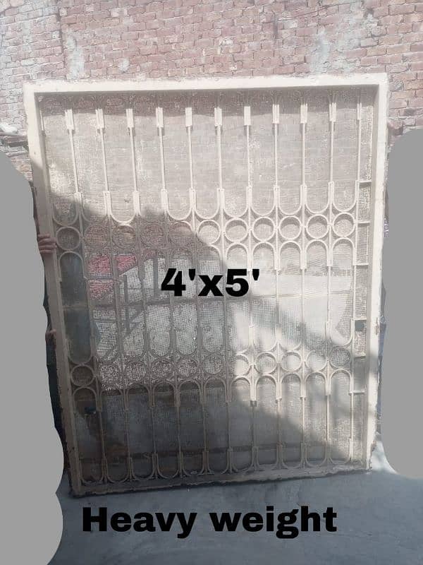 Large size wall window for ventilation. 1