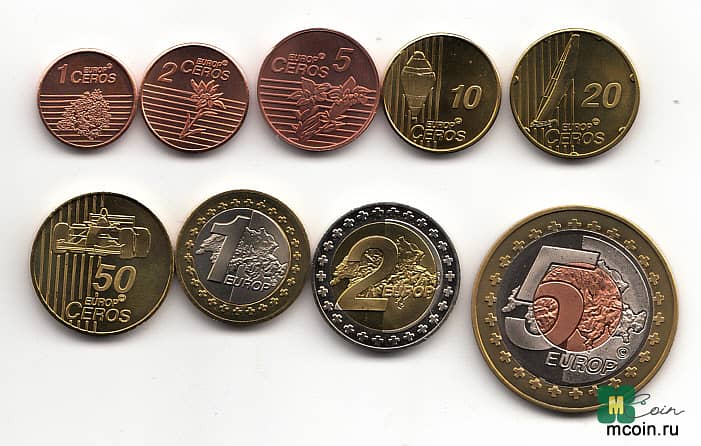 Switzerland Proof Pattern Euro Coin Set in Presentation Box 0