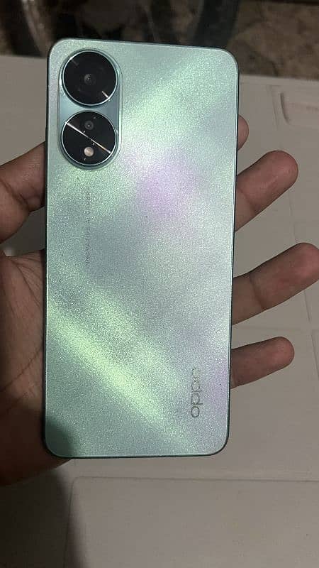 Oppo A78 4G 10/10 condition with complete box & charger 4