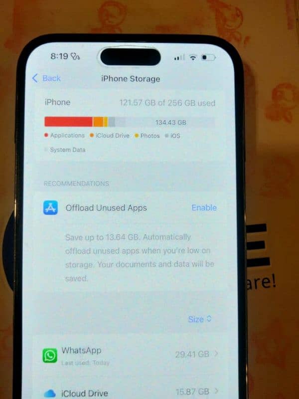 Iphone 14pro max 256 LLA model ZA/A 6