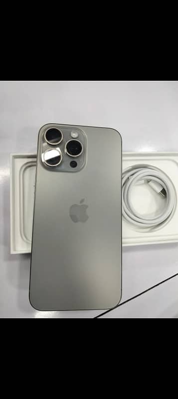Iphone 15 pro max 100% neat and clean 0