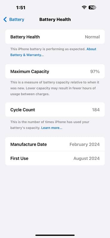 Iphone 15 pro max 100% neat and clean 1