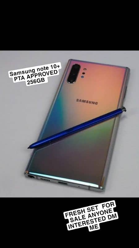 samsung note 10 plus 256gb 0