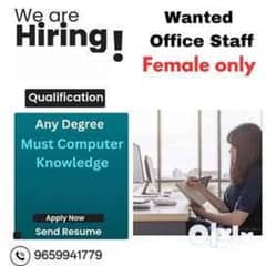 Female office Assistant