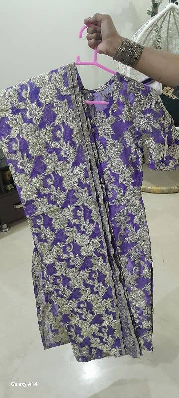 stiched kameez with dupatta 2