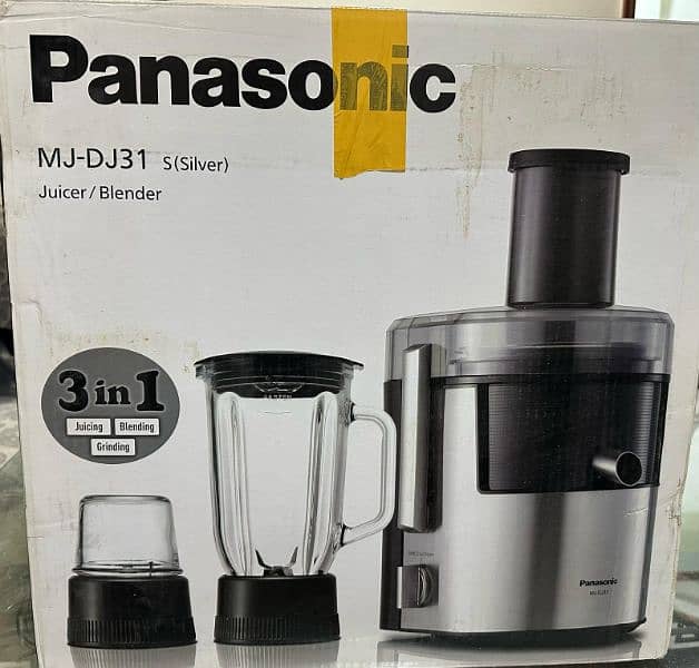 brand new Panasonic stainless steel 3 in 1 juicer Blender grinder 1
