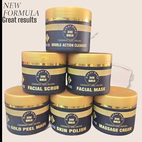 24k Gold Facial Money Back Gurantey Results 0
