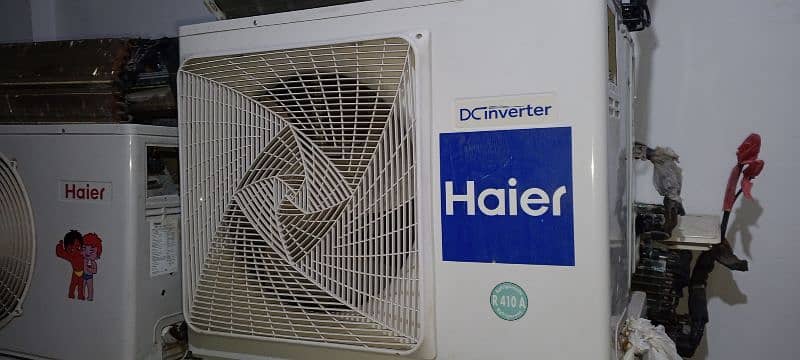 Haier D. C inverter heat and cool Genuine zero condition. 2 months used 3