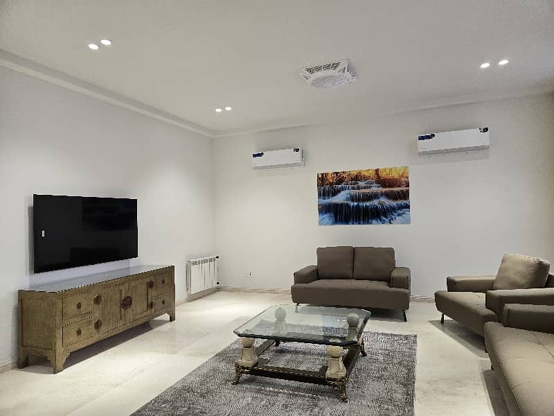 Brand New Ground Portion Luxurious Fully Furnished Independent Gate With Solar Panels ,All Utilities Including 5
