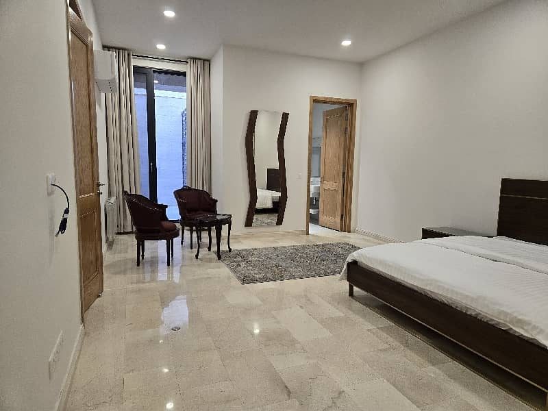 Brand New Ground Portion Luxurious Fully Furnished Independent Gate With Solar Panels ,All Utilities Including 6