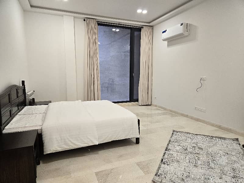 Brand New Ground Portion Luxurious Fully Furnished Independent Gate With Solar Panels ,All Utilities Including 8