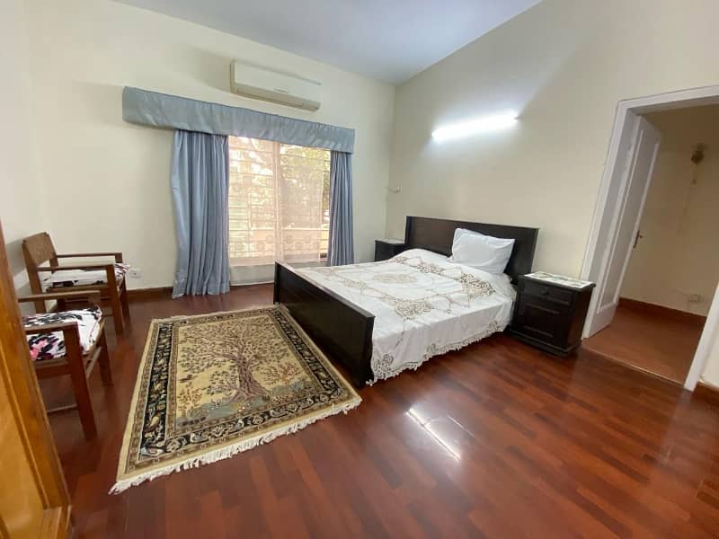 Fully Furnished Ground Portion For Foreigners And Pakistani ,Fully Independent 4