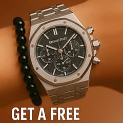 Audemars Piguet Holding SA mens watches with free beaded bracelet