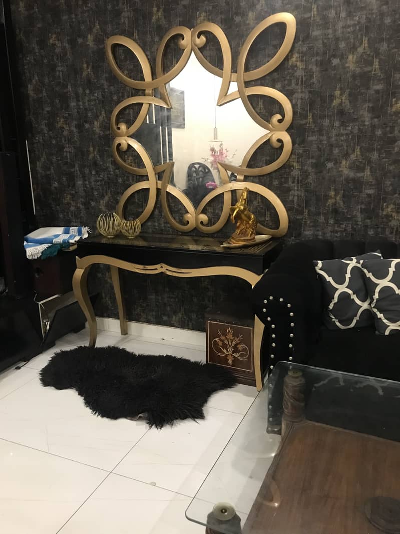 Console table with mirror 1