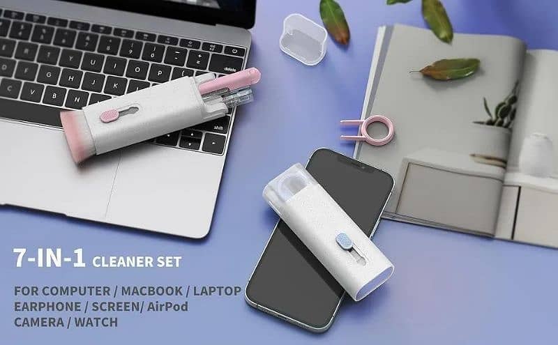 Clean Gadgets Like a Pro – 7-in-1 Portable Cleaning Kit. 5