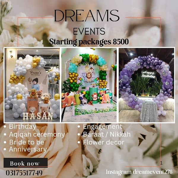 dreams Events Organizer 1