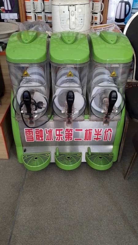 Soda machine Slush maker Tawa ice cream machine Cone maker pizza oven 4