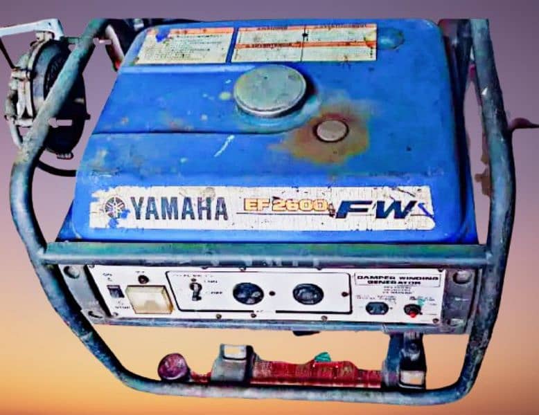 yamaha japan 2500wts gas and petrol +CNG 1