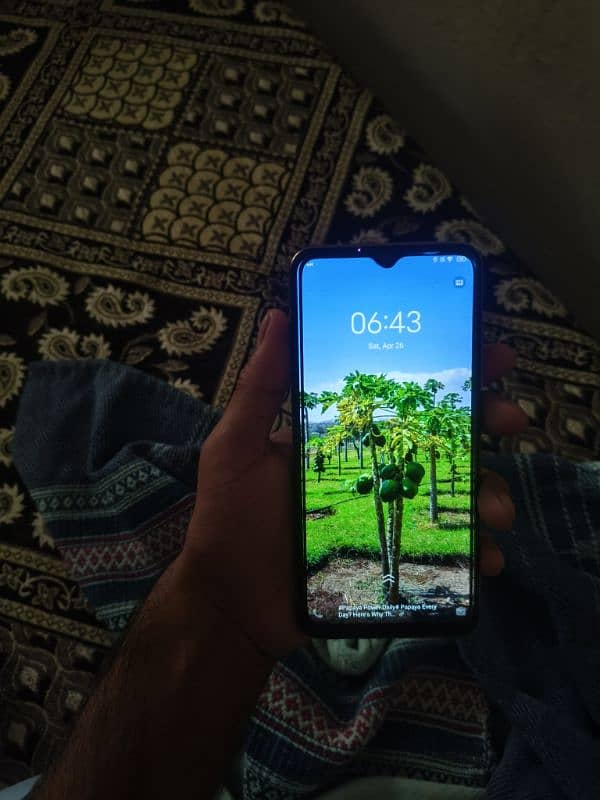 10 by 10 condition just a mobile no head phon no charger no box 0