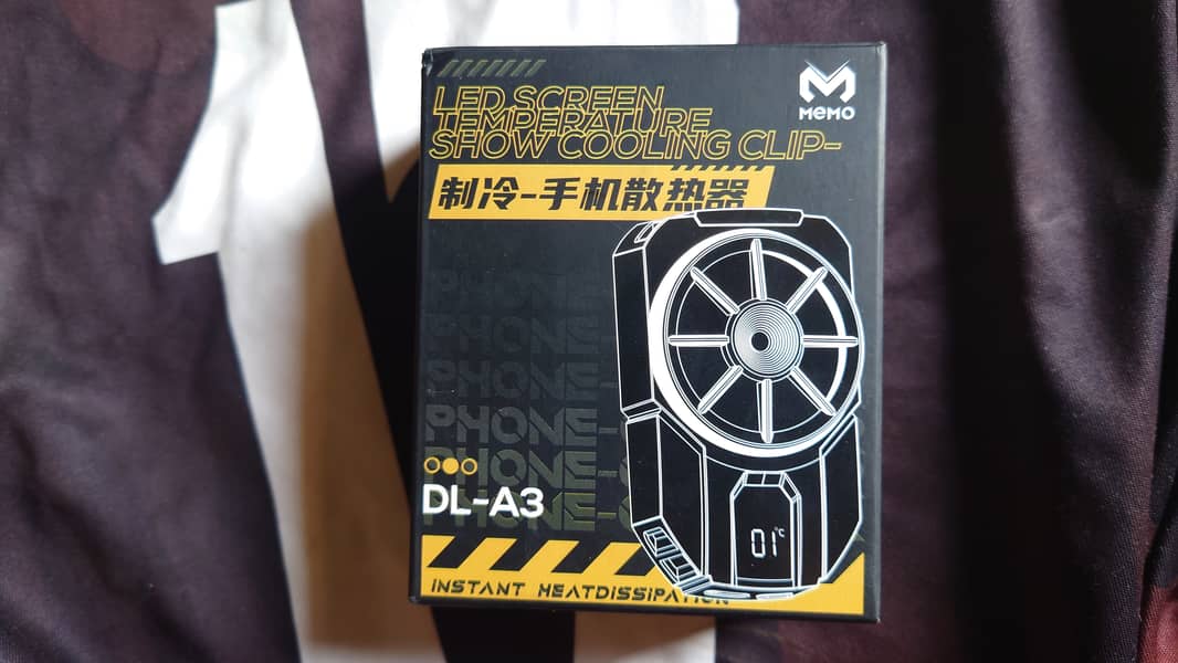 Memo DL-A3 Cooling Fan for All Mobiles 2