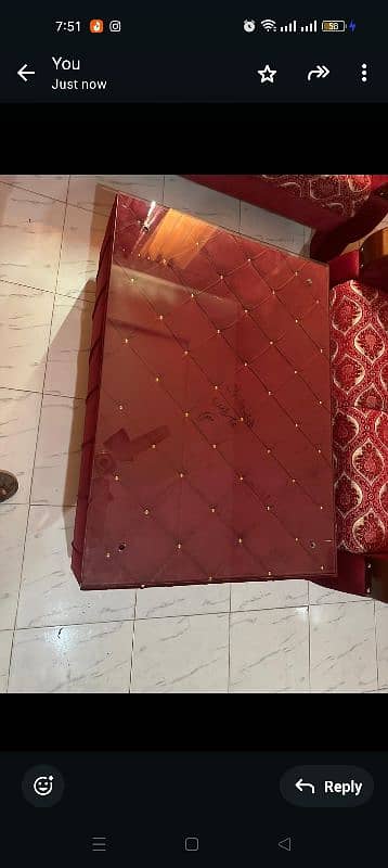 same as shown sofa set with table 2