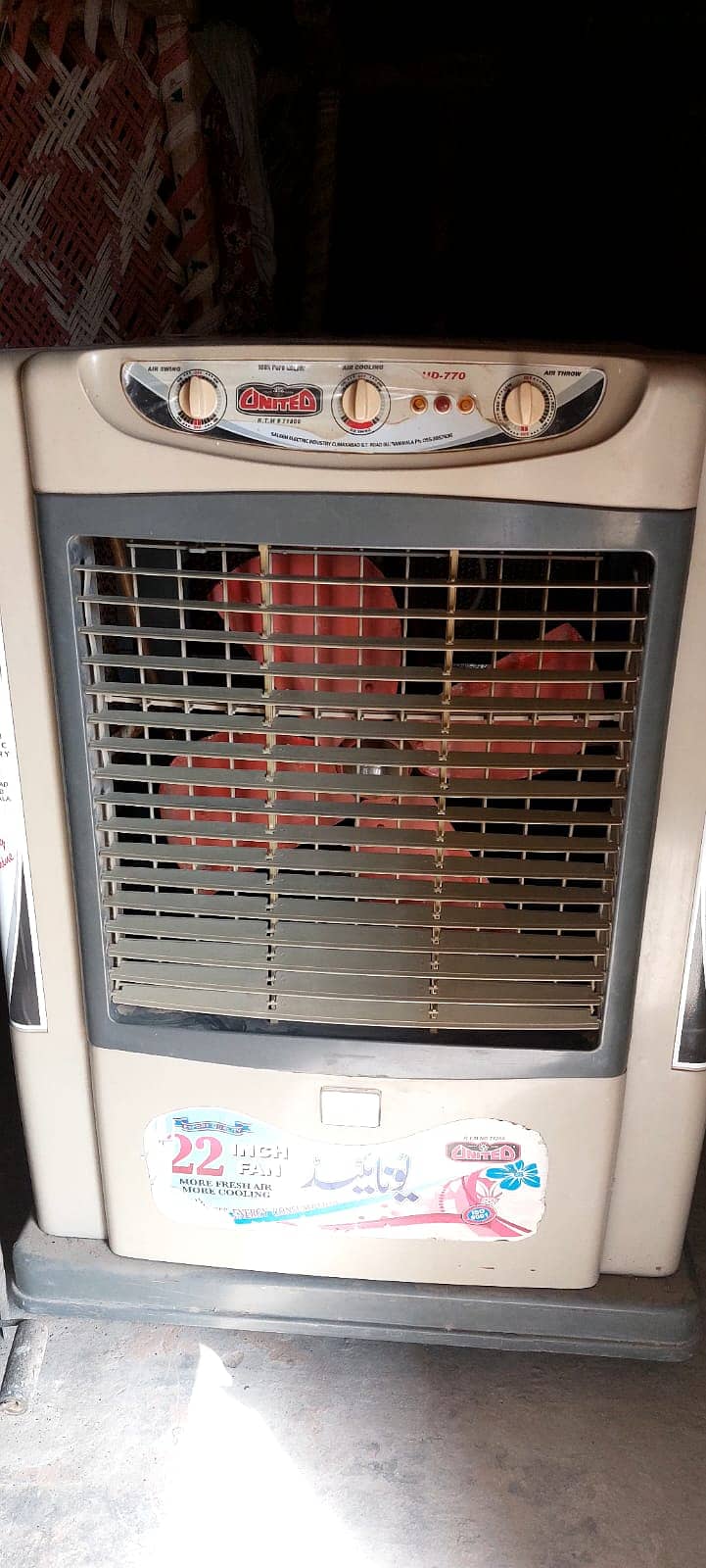 Air Cooler 22 Inch , Super Asia 3