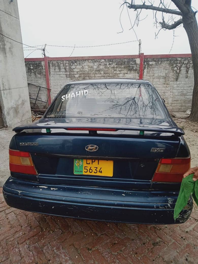 Hyundai Excel 1993 1