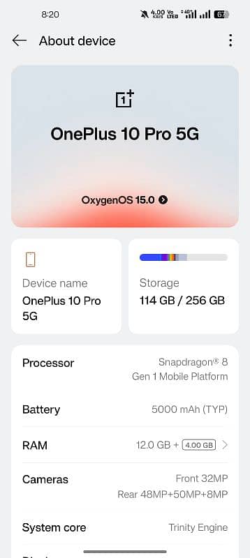 ONE PLUS 10 PRO Official PTA Approved 3